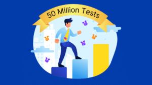 50 million tests infographic
