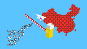 Article about China SMS regulations, featured image